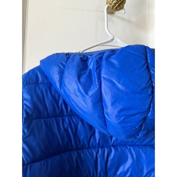 Youth size medium blue puffer coat - Picture 6 of 9